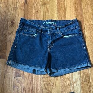 Denizen from Levi's Blue Jean Shorts Casual Style